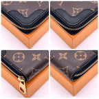 Louis Vuitton Monogram Zippy Wallet Retiro Black — view 9