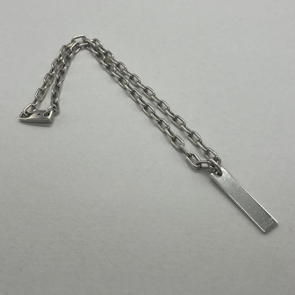 Gucci Bar Plate Roulis Chain Necklace — view 2