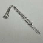 Gucci Bar Plate Roulis Chain Necklace — view 2