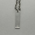Gucci Bar Plate Roulis Chain Necklace — view 4