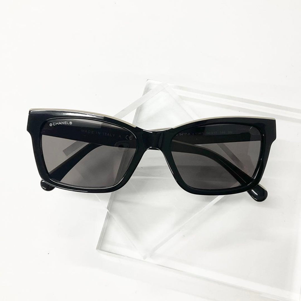 Chanel Sunglasses CC Logo Square Eyewear — view 2