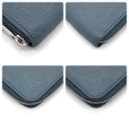 Louis Vuitton Taurillon Monogram Zippy Horizontal Misty Lake Wallet — view 7