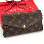 Louis Vuitton Wallet Monogram Portefeuille Sarah Brown