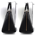 Louis Vuitton Epi Alma PM Handbag Noir Black Gold — view 4