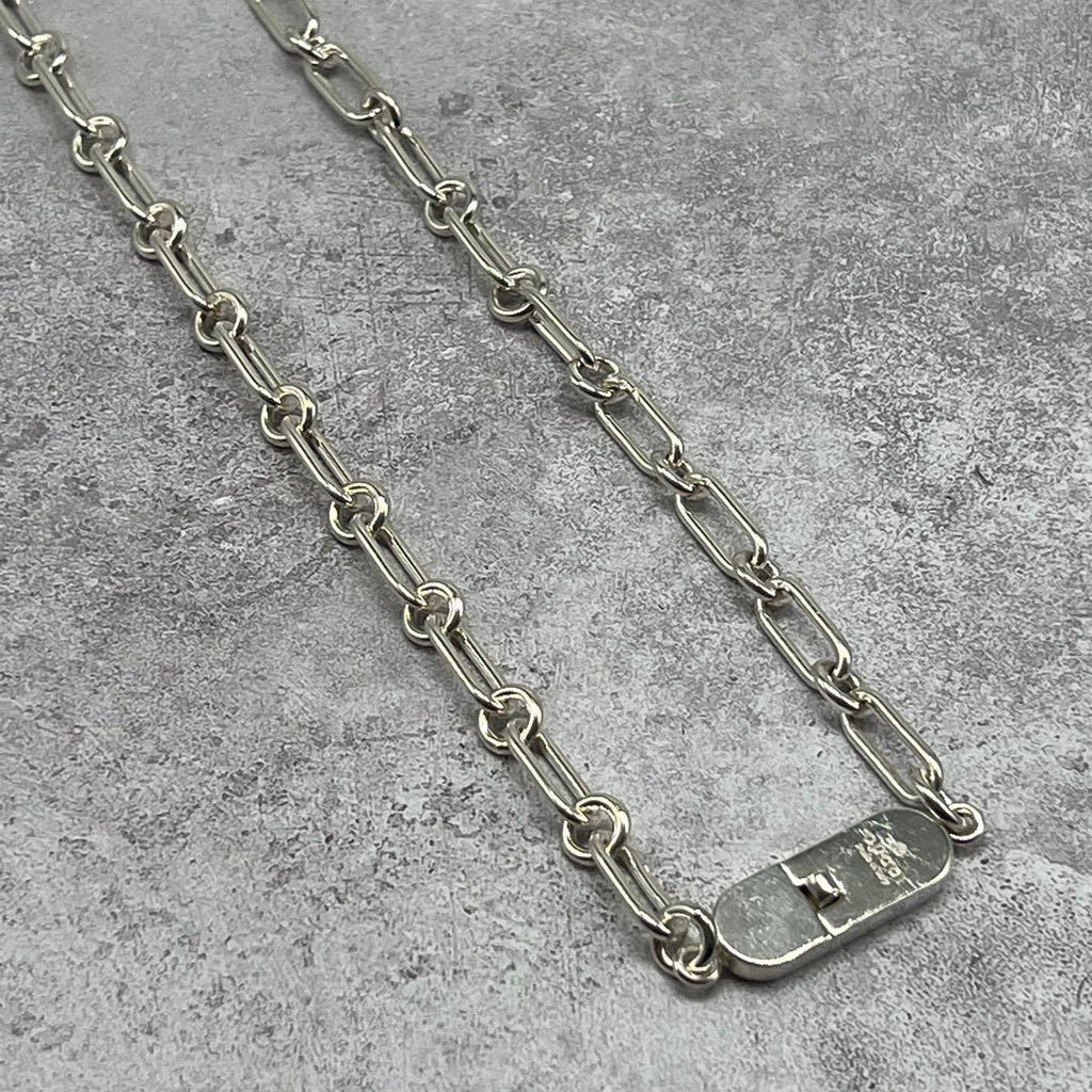 Gucci Oval Link Necklace Vintage