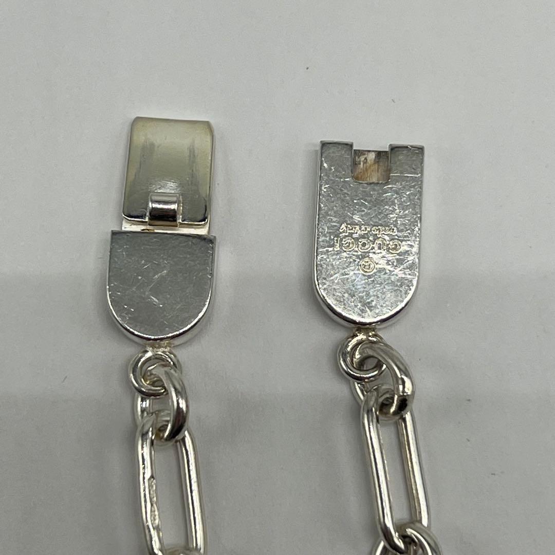 Gucci Oval Link Necklace Vintage — view 6