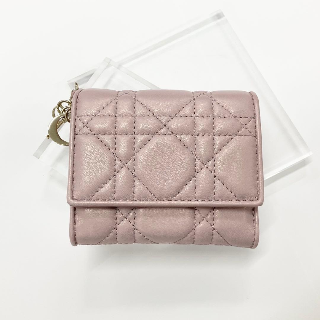 Dior Lady Lotus Wallet Leather — view 2
