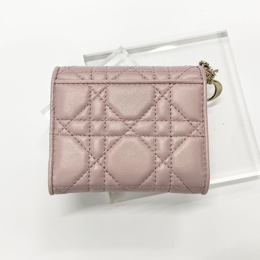 Dior Lady Lotus Wallet Leather — view 3