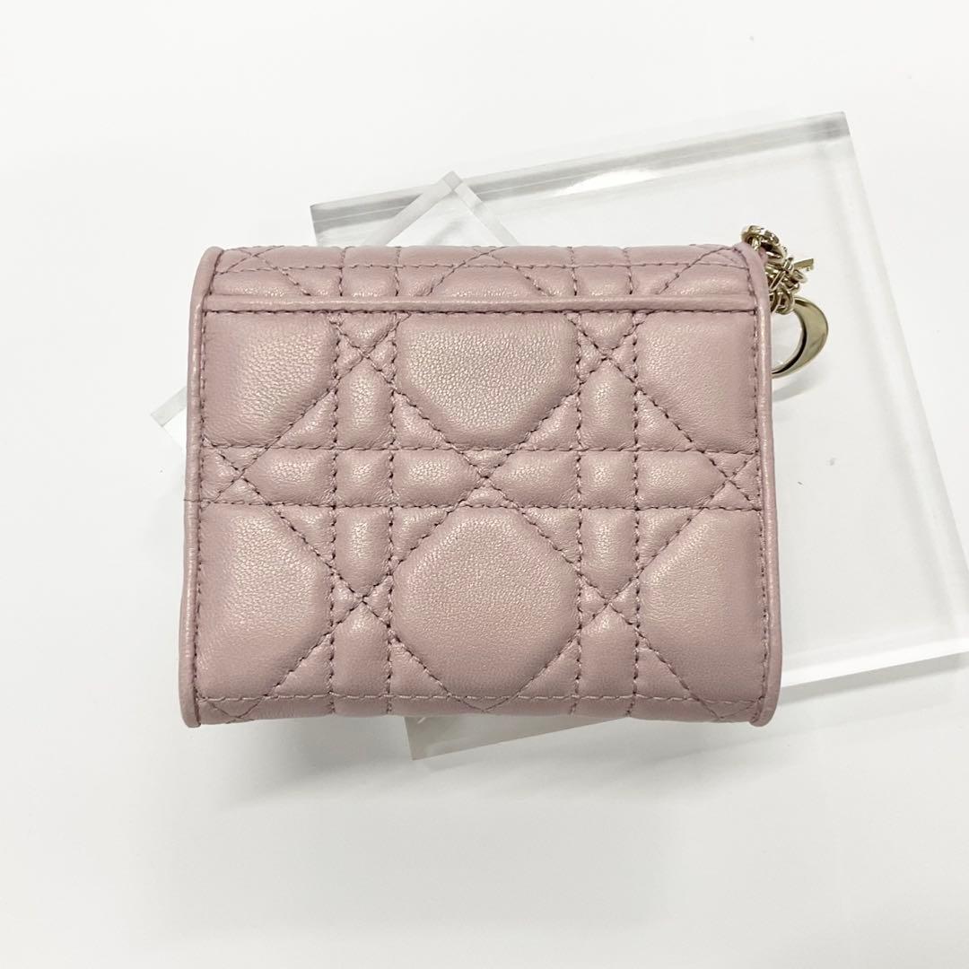 Dior Lady Lotus Wallet Leather — view 3