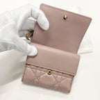 Dior Lady Lotus Wallet Leather — view 6