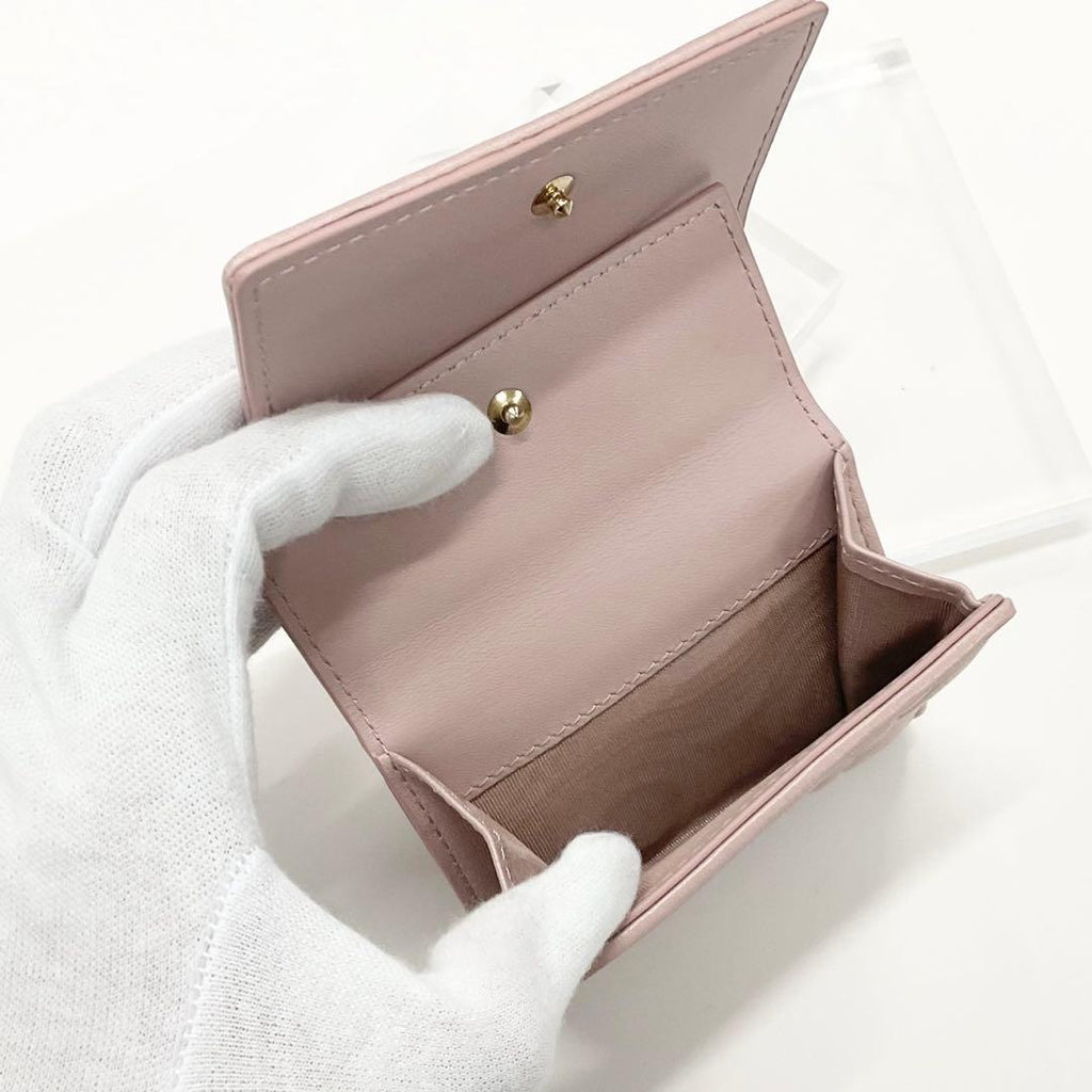 Dior Lady Lotus Wallet Leather — view 7