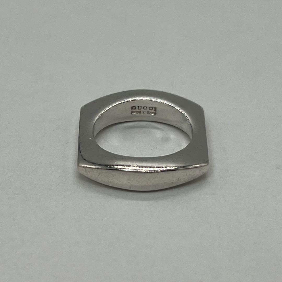 Gucci Nut Square Ring Vintage