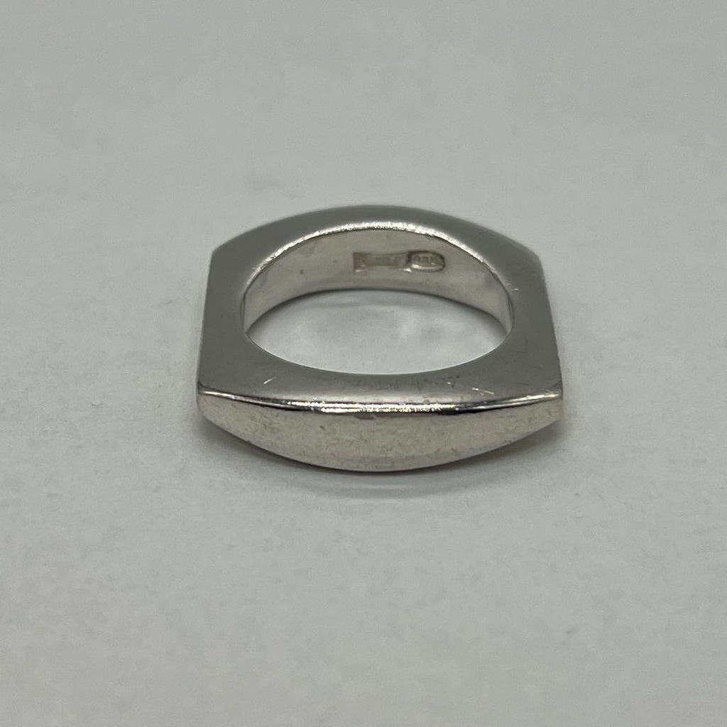 Gucci Nut Square Ring Vintage