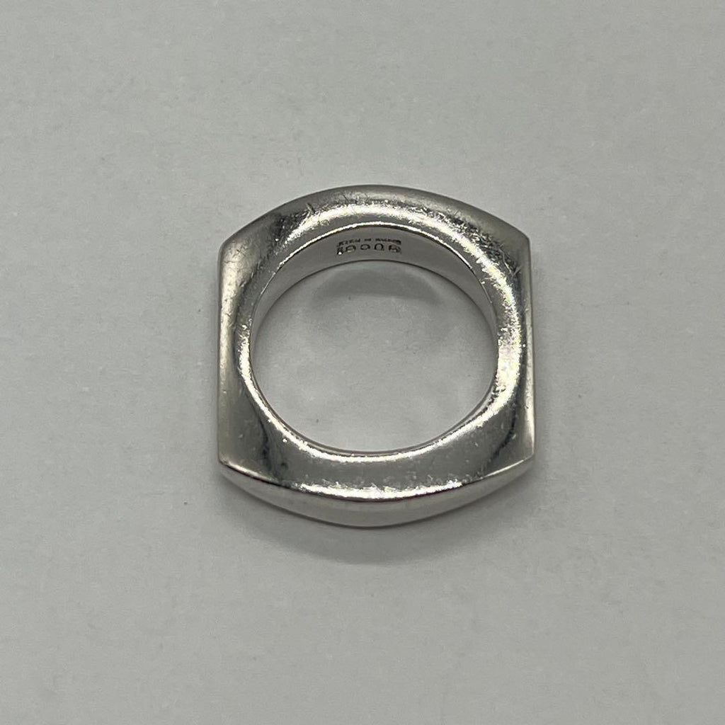 Gucci Nut Square Ring Vintage