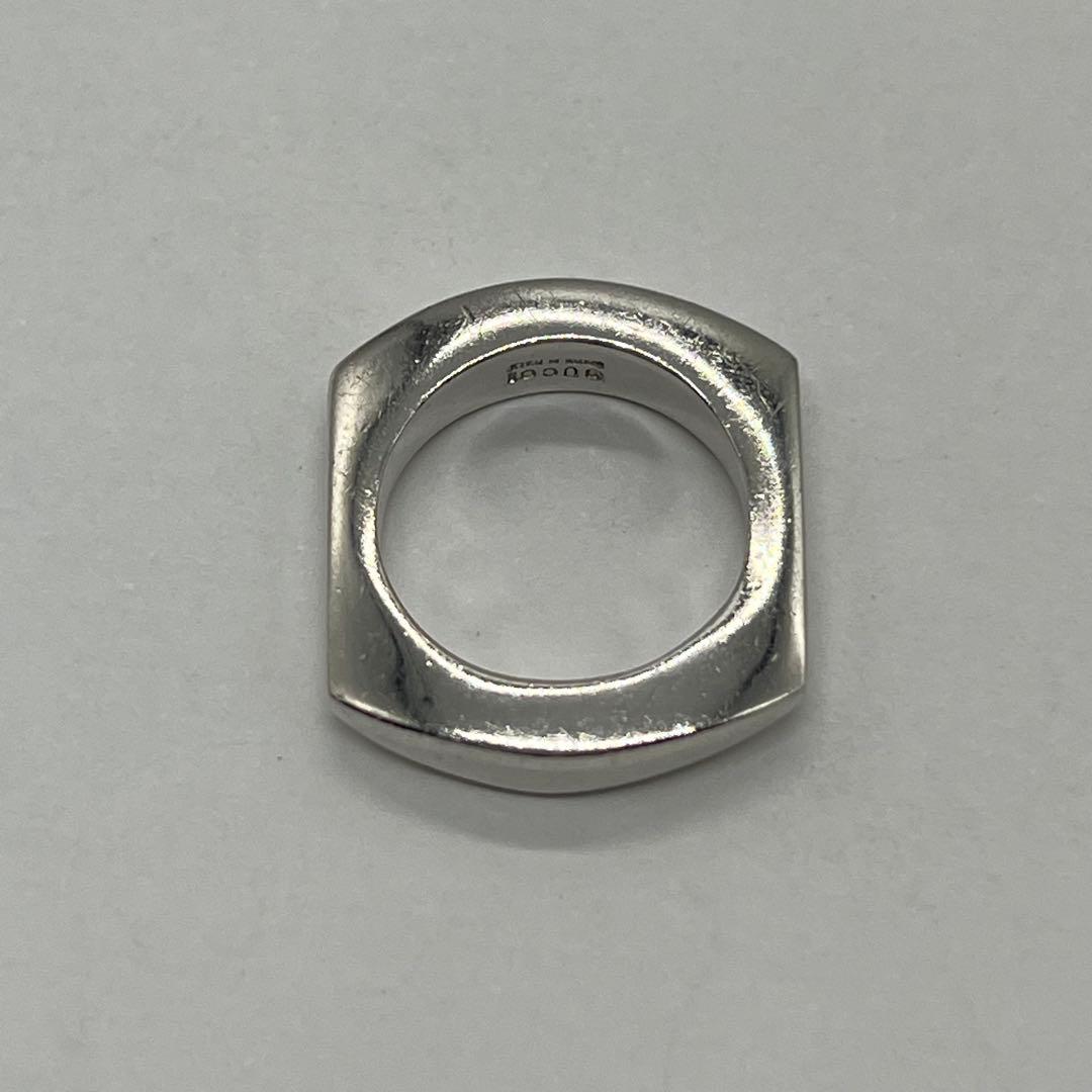 Gucci Nut Square Ring Vintage