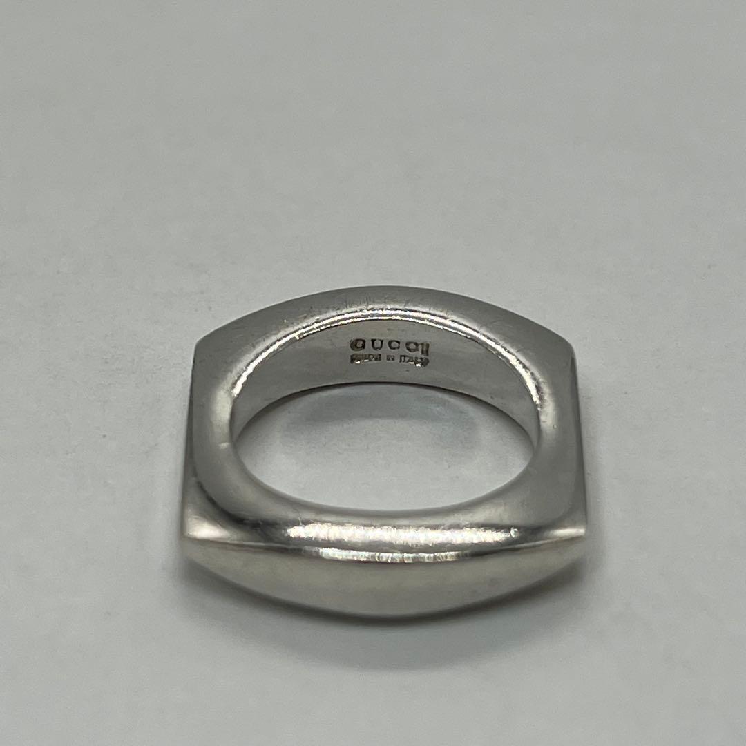 Gucci Nut Square Ring Vintage