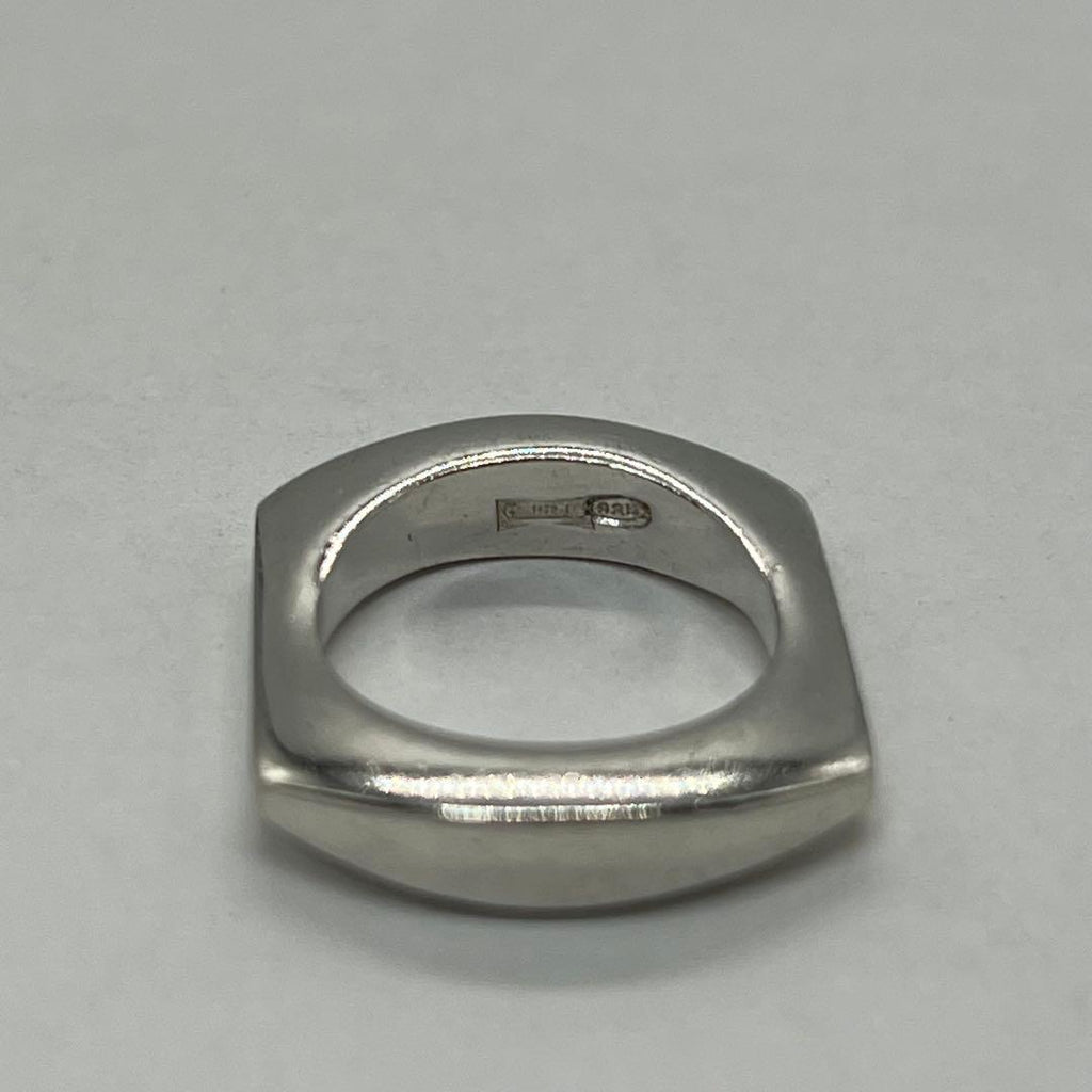 Gucci Nut Square Ring Vintage