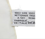 Chanel CC Logo Pattern Medal Sheer Silk Scarf — view 7