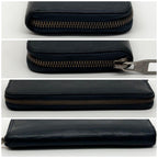 Louis Vuitton Zippy Wallet Vertical Damier Infini Navy — view 6