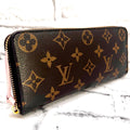 Louis Vuitton Portefeuille Clemence Rose Valley Monogram Wallet
