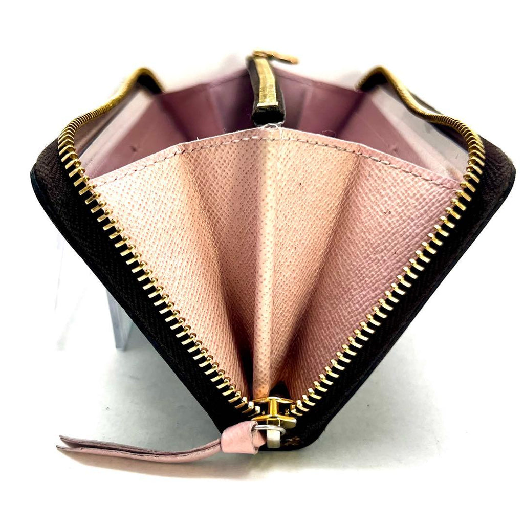 Louis Vuitton Portefeuille Clemence Rose Valley Monogram Wallet — view 3