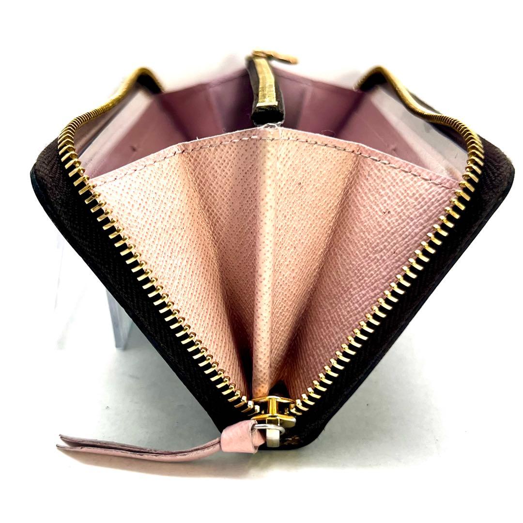 Louis Vuitton Portefeuille Clemence Rose Valley Monogram Wallet — view 3