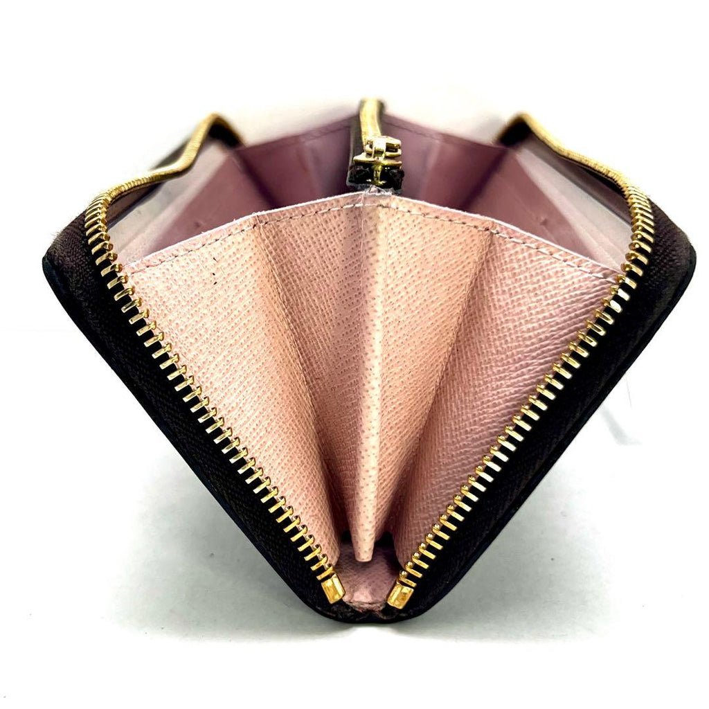 Louis Vuitton Portefeuille Clemence Rose Valley Monogram Wallet — view 4