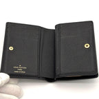Louis Vuitton Wallet Portefeuille Clair Empreinte Noir Black — view 3