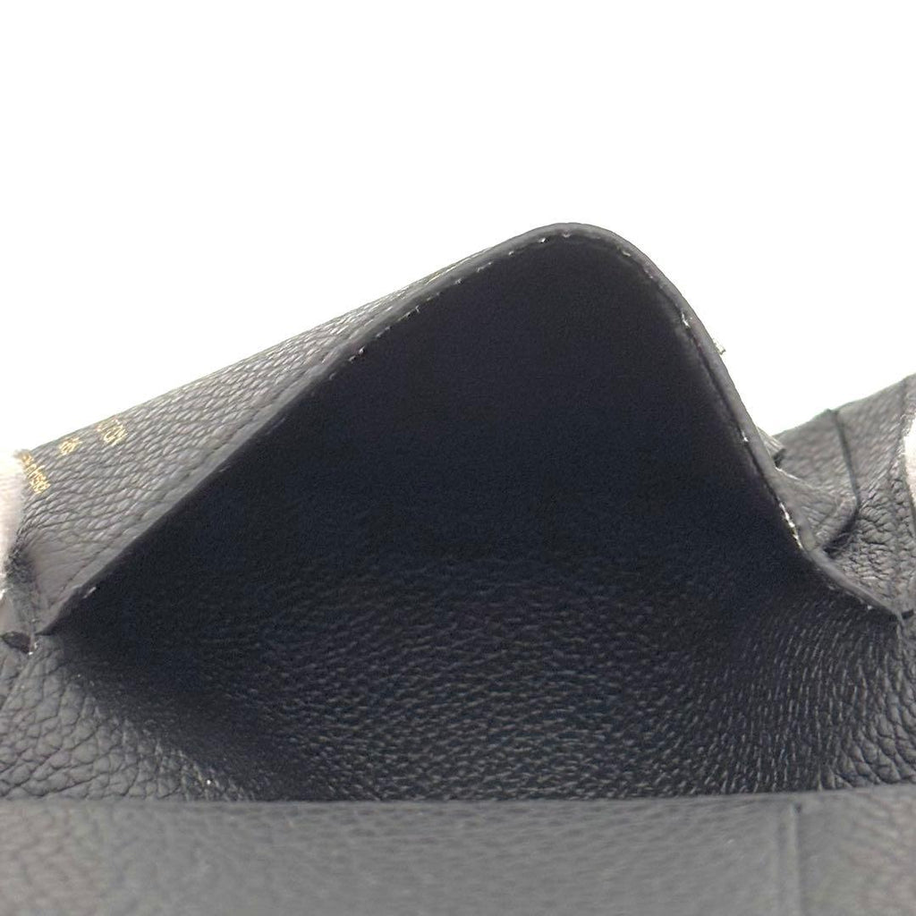 Louis Vuitton Wallet Portefeuille Clair Empreinte Noir Black — view 6