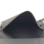 Louis Vuitton Wallet Portefeuille Clair Empreinte Noir Black — view 6