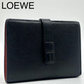 Loewe Vertical Wallet Bifold Anagram Bicolor