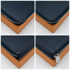 Louis Vuitton Epi Zippy Wallet Andigo Blue — view 7