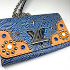 Louis Vuitton Epi Denim Twist Chain Shoulder — view 9