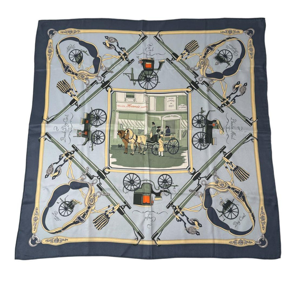 Hermes Scarf Carre 70 Palonniers — view 2