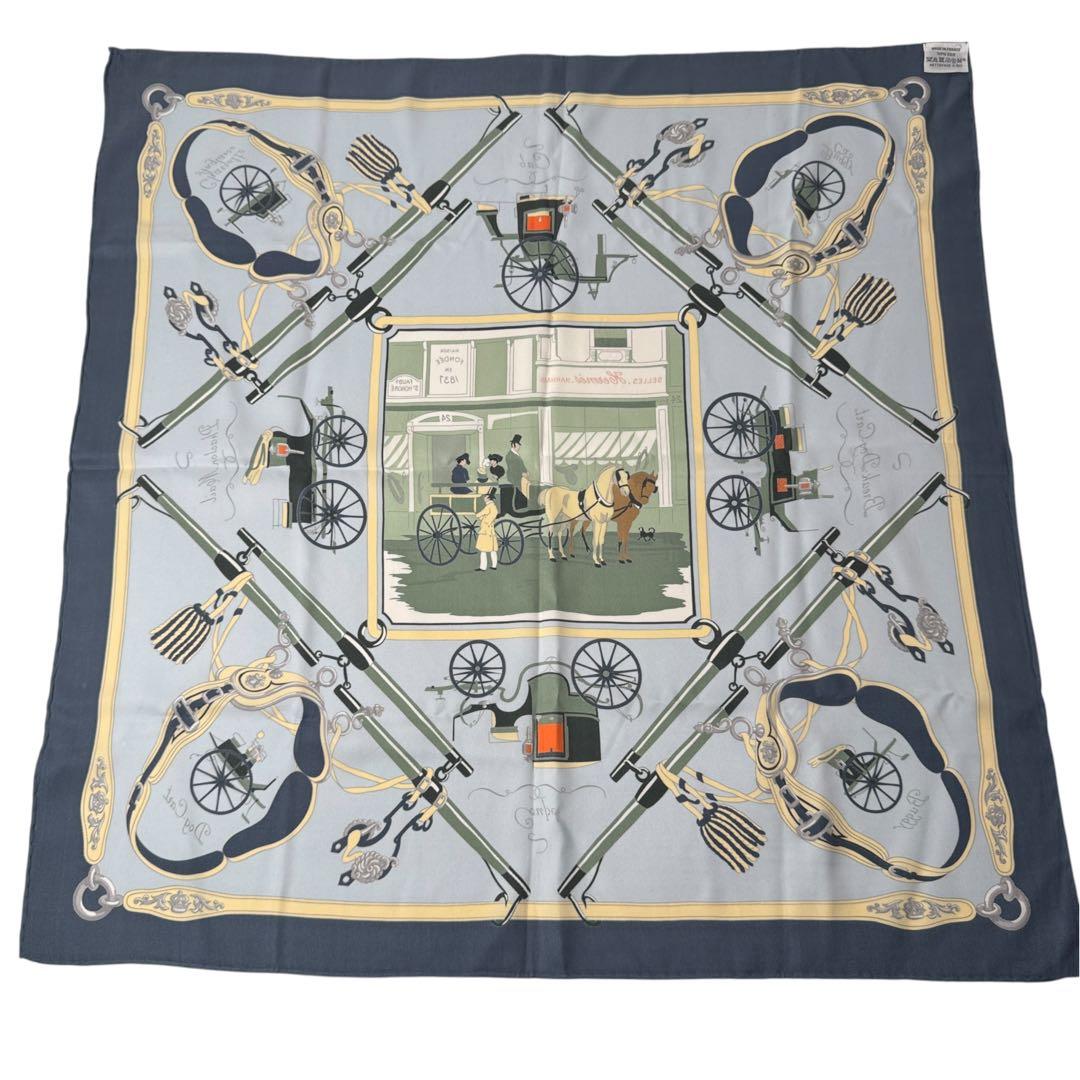 Hermes Scarf Carre 70 Palonniers — view 3