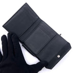Louis Vuitton Aerogram Portefeuille Pilot Trifold Wallet Black — view 3