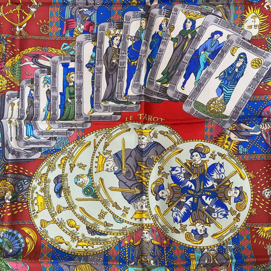 Hermes Carre 90 le Tarot — view 3