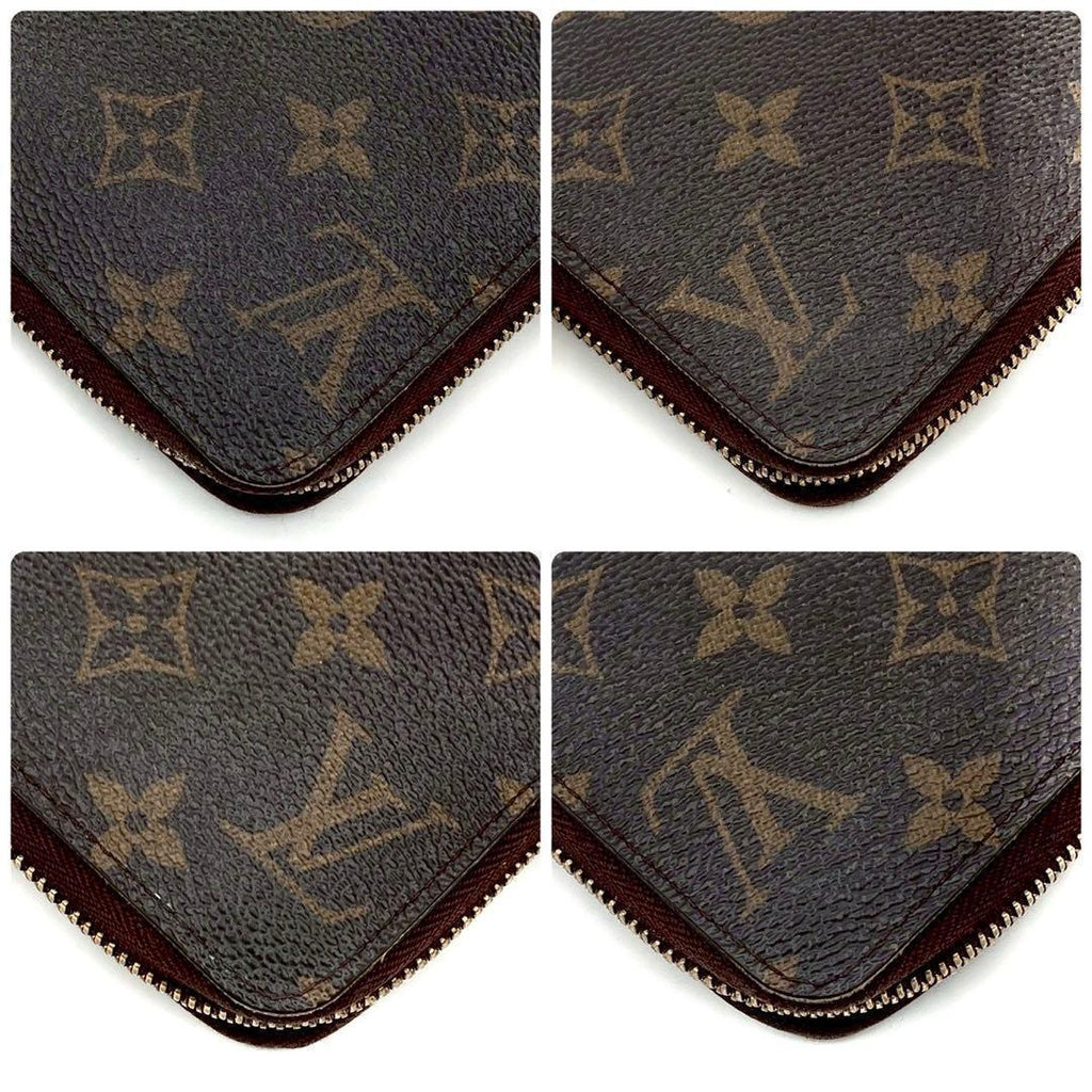 Louis Vuitton Monogram Zippy Wallet Zip Around — view 9