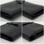 Hermes Bearn Dupri Box Calf Soufflet Classic Trifold Leather Wallet — view 5
