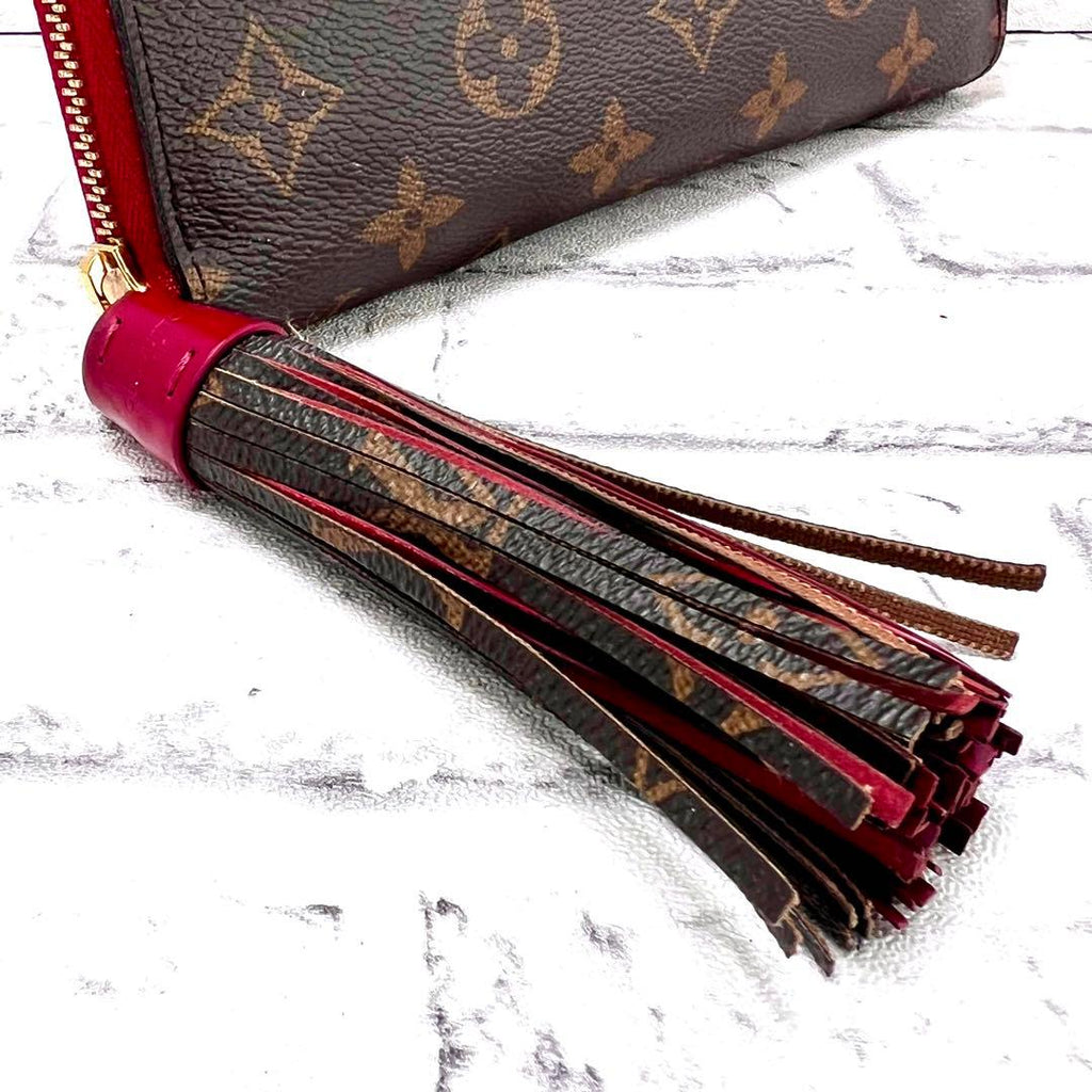 Louis Vuitton Monogram Zippy Wallet Tassel Fuchsia — view 2