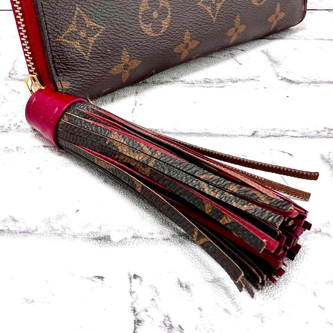 Louis Vuitton Monogram Zippy Wallet Tassel Fuchsia — view 2