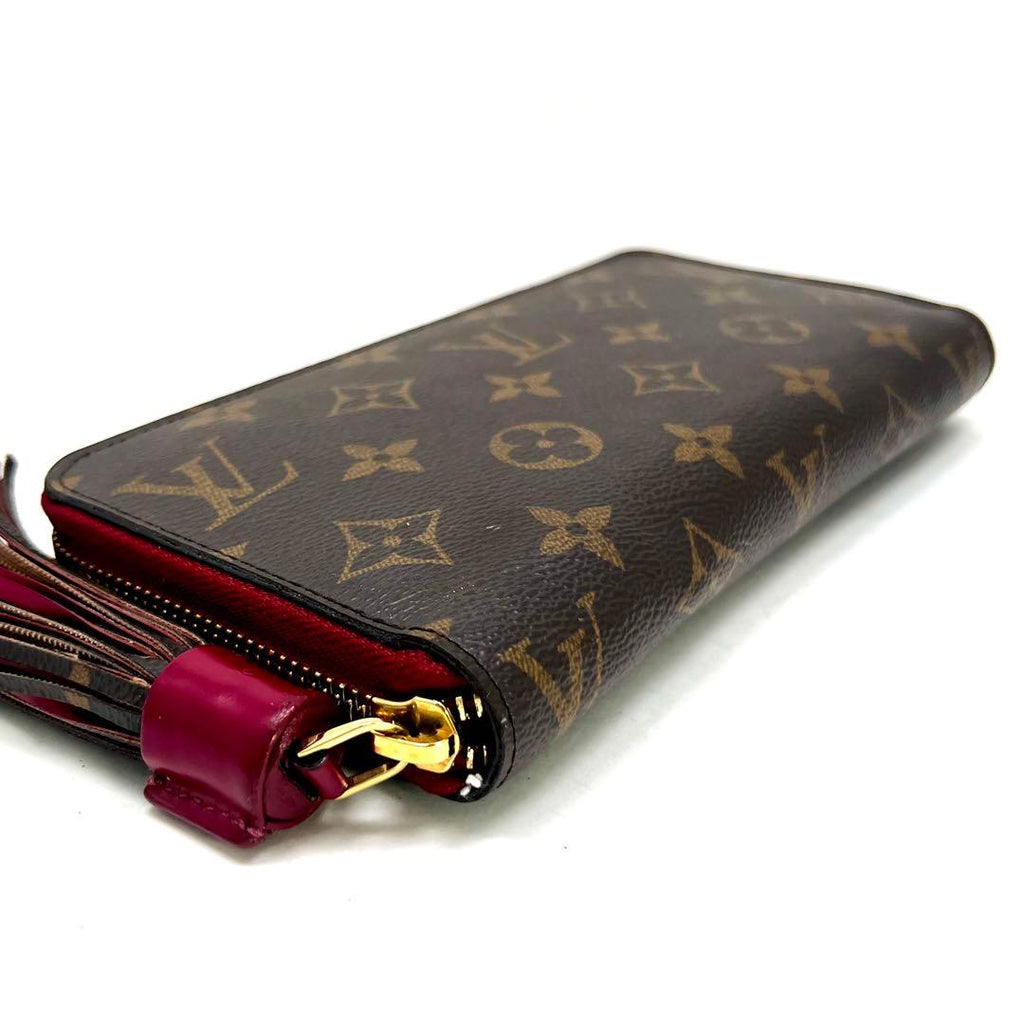 Louis Vuitton Monogram Zippy Wallet Tassel Fuchsia — view 7