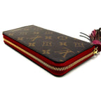 Louis Vuitton Monogram Zippy Wallet Tassel Fuchsia — view 8
