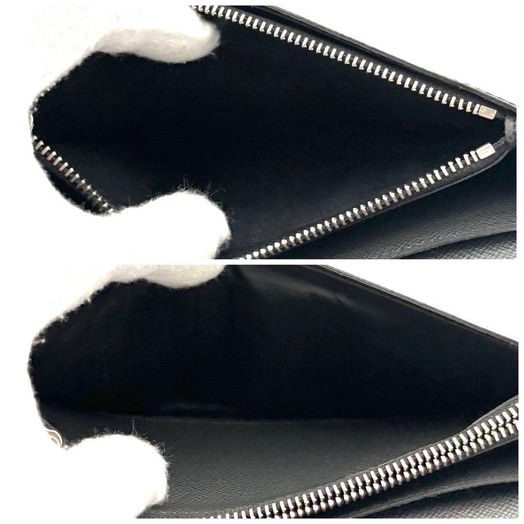 Louis Vuitton Wallet Portefeuille Brazza Taiga Ardoise Black — view 4
