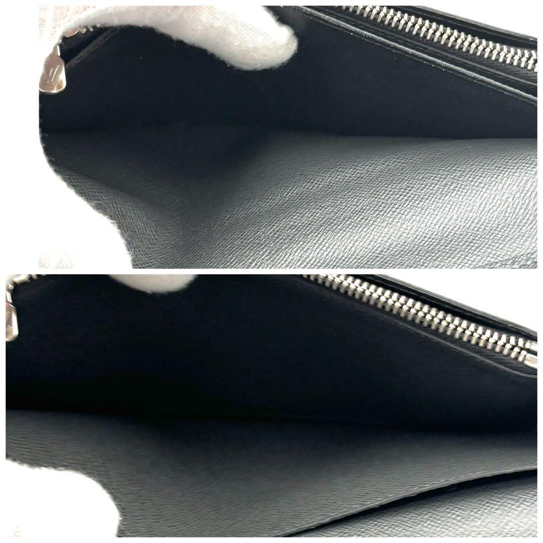 Louis Vuitton Wallet Portefeuille Brazza Taiga Ardoise Black — view 5