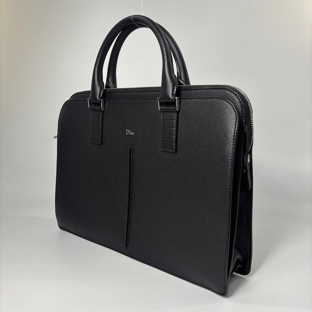 Dior Business Briefcase Black Handbag — view 2