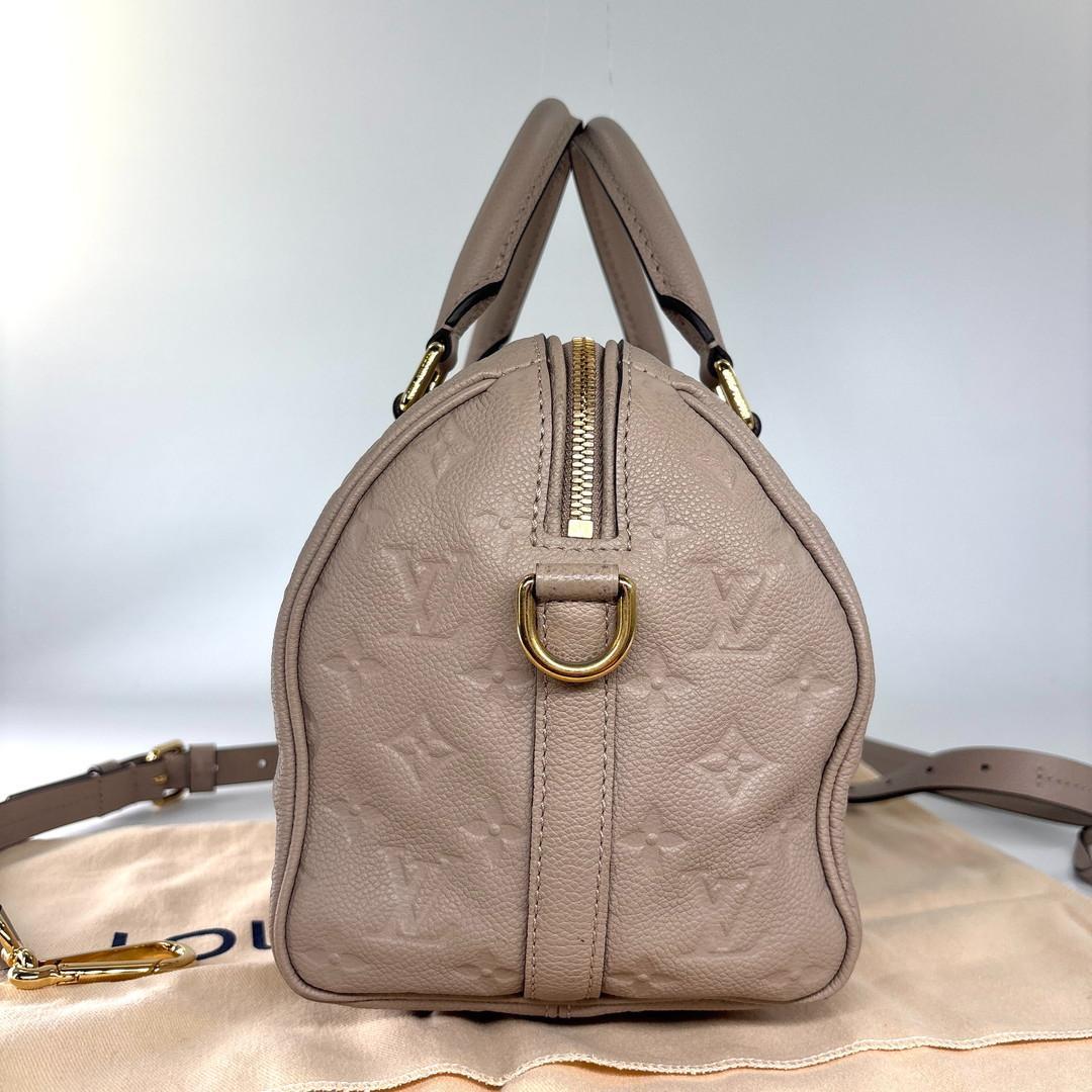 Louis Vuitton Monogram Empreinte Speedy Bandouliere 25 Handbag — view 4