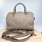 Louis Vuitton Monogram Empreinte Speedy Bandouliere 25 Handbag — view 5