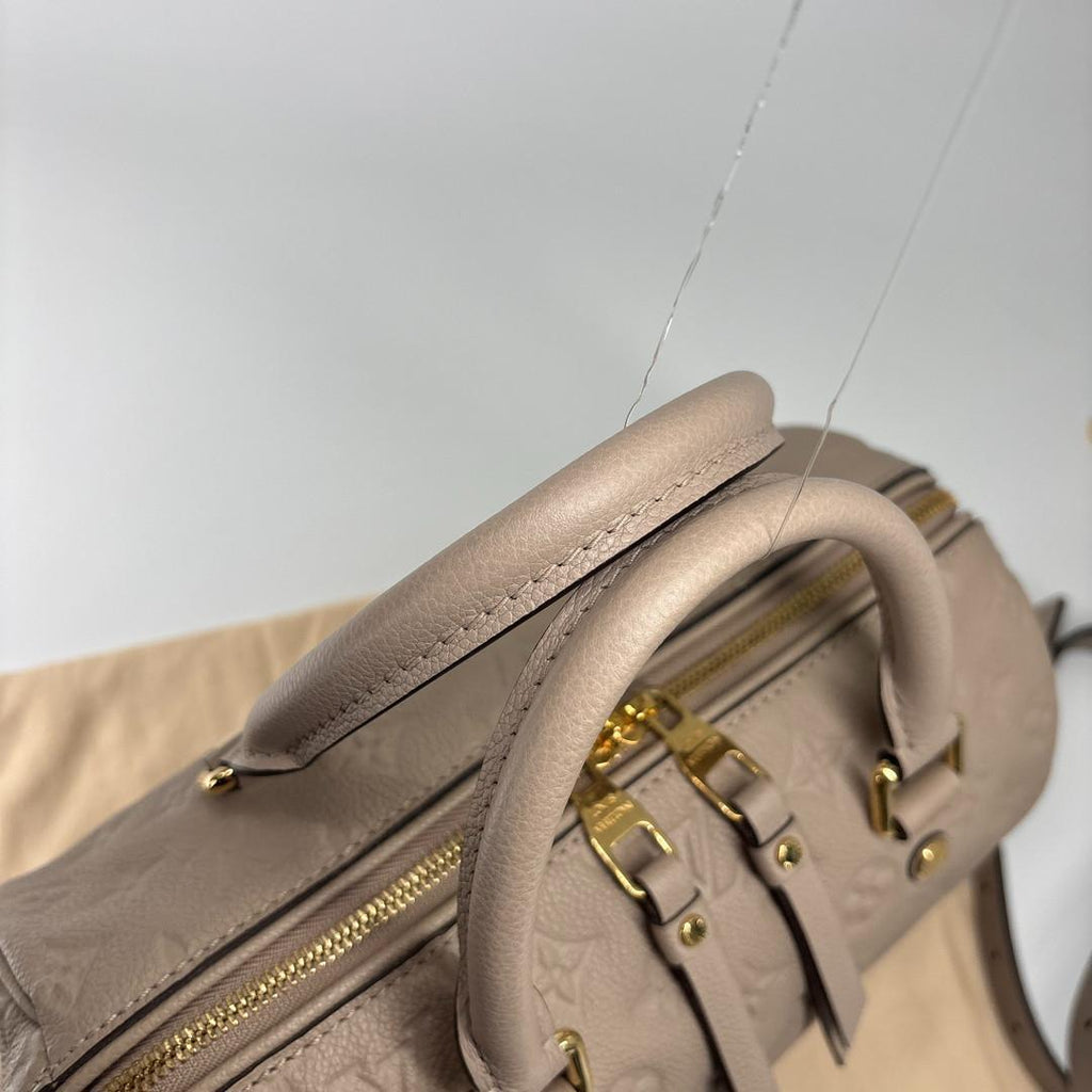 Louis Vuitton Monogram Empreinte Speedy Bandouliere 25 Handbag — view 6