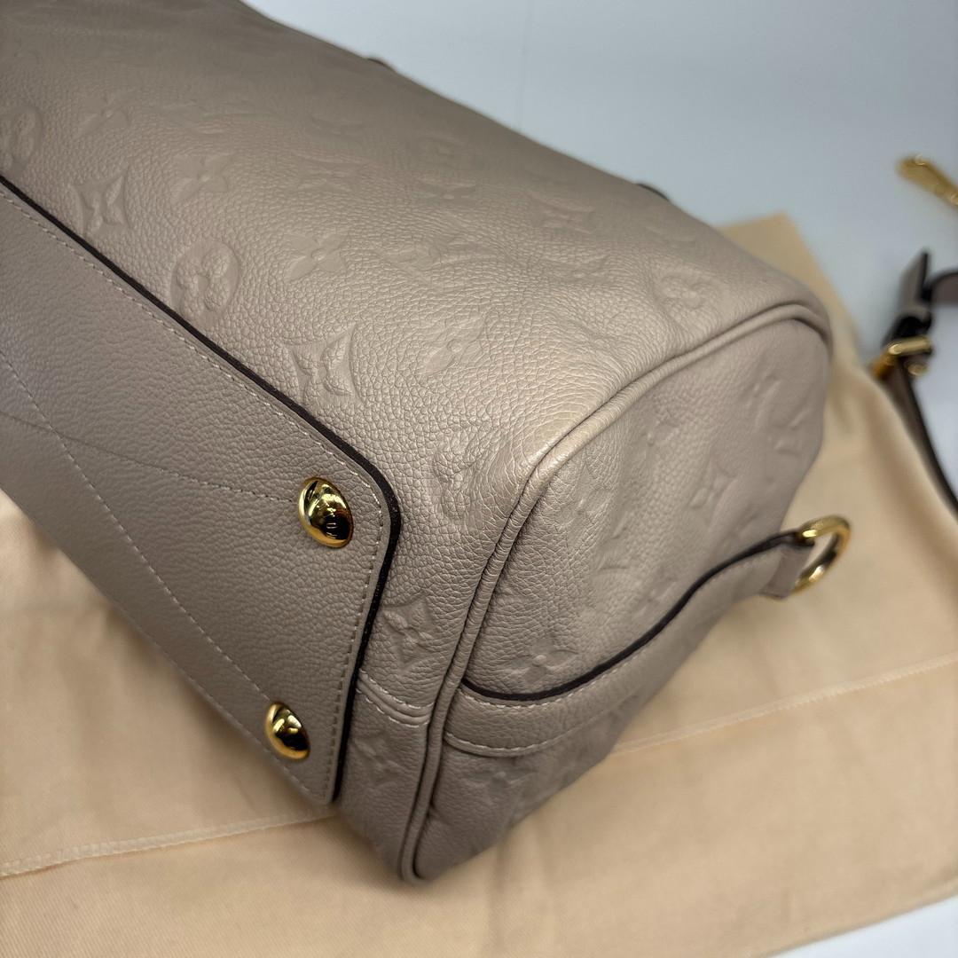 Louis Vuitton Monogram Empreinte Speedy Bandouliere 25 Handbag — view 9